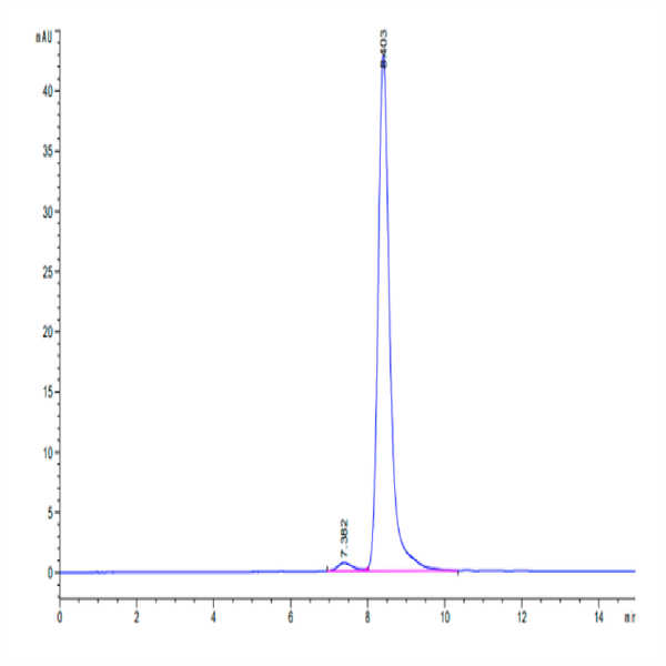Cynomolgus GPVI Protein (GP6-CM101)
