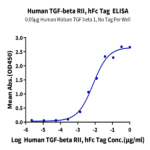 Human TGF-beta RII/TGFBR2 Protein (TGF-HM5R2)